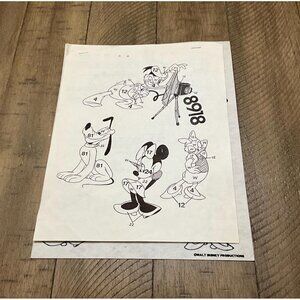 ARTEX Tri Chem Pictures To Paint Paint By Numbers 8918 Disney Characters